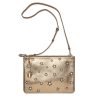 Handbags Bell & Fox | Gia Cross Body Bag / Oversize Clutch - Gold Star Print