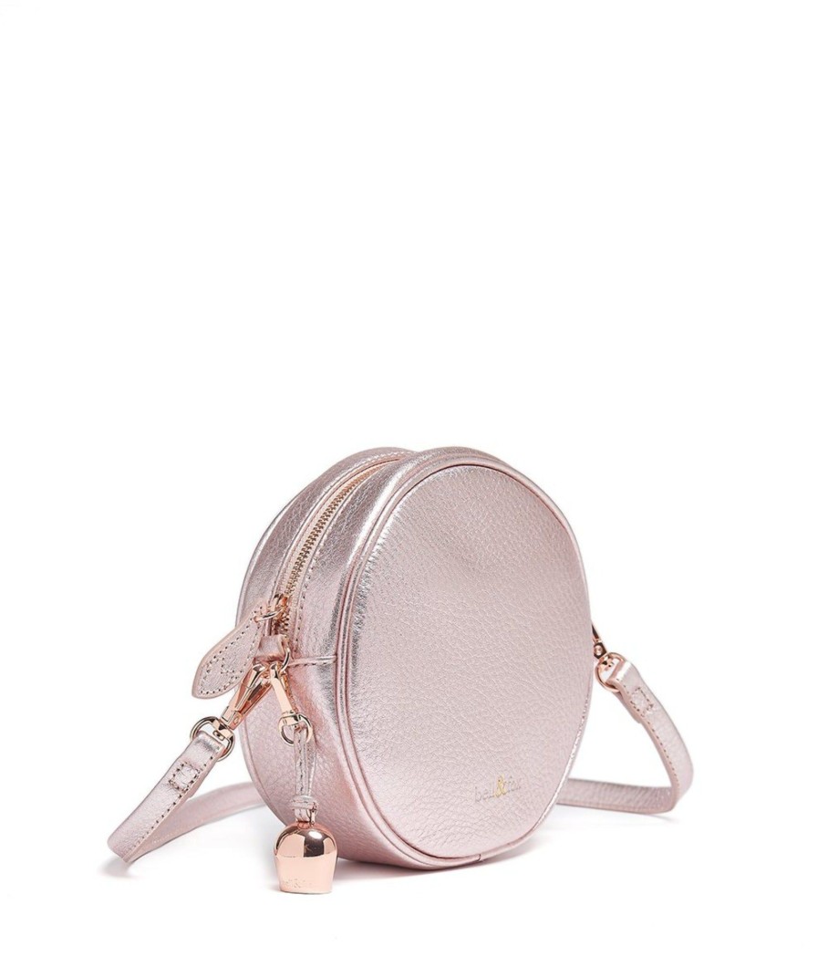 Handbags Bell & Fox | Mia Mini Canteen Crossbody Bag - Rose Gold