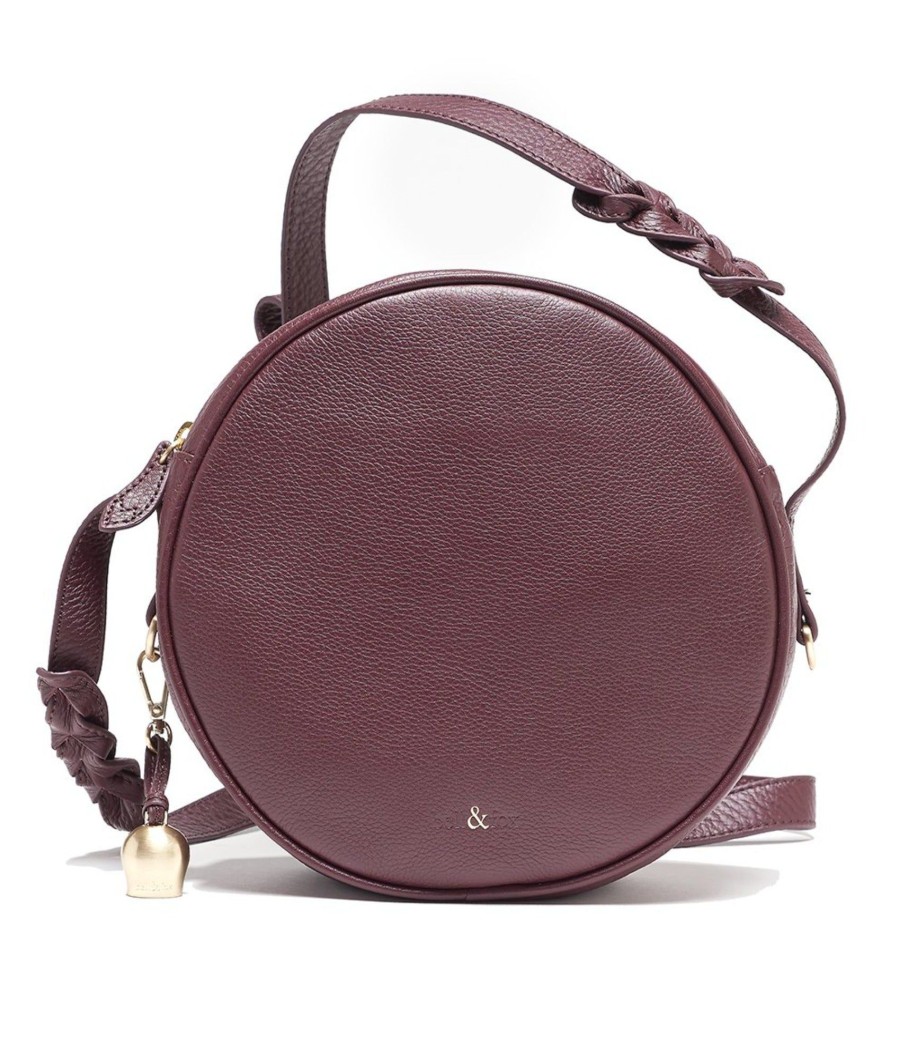 Handbags Bell & Fox | Kaia Canteen Cross Body Bag - Merlot