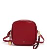 Handbags Bell & Fox | Marlo Mini Cross Body Bag / Wristlet Clutch - Cherry Red With Metallic