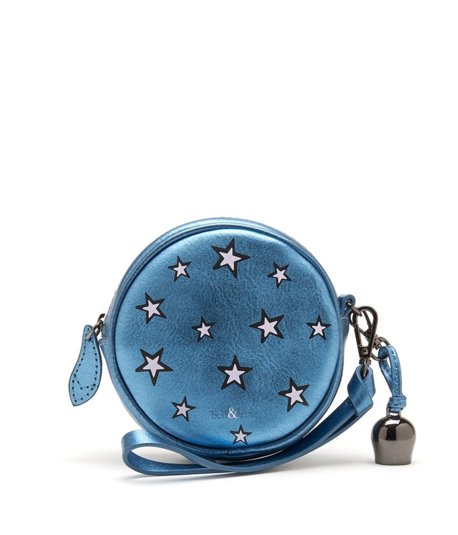 Handbags Bell & Fox | Mimi Mini Wristlet Clutch - Nightshade Star Print