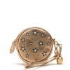 Handbags Bell & Fox | Mimi Mini Wristlet Clutch - Gold Star Print