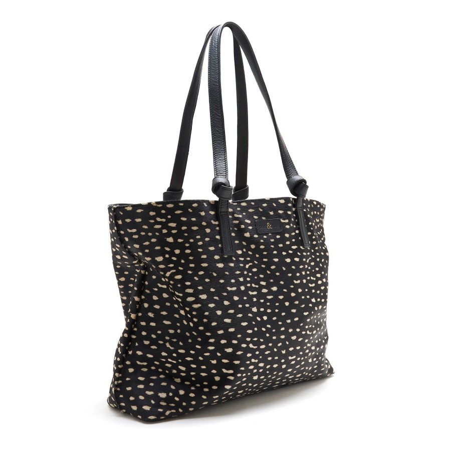 Handbags Bell & Fox | Ella Tote - Black & White