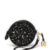 Handbags Bell & Fox | Mimi Mini Wristlet Clutch - Black 'Pony'