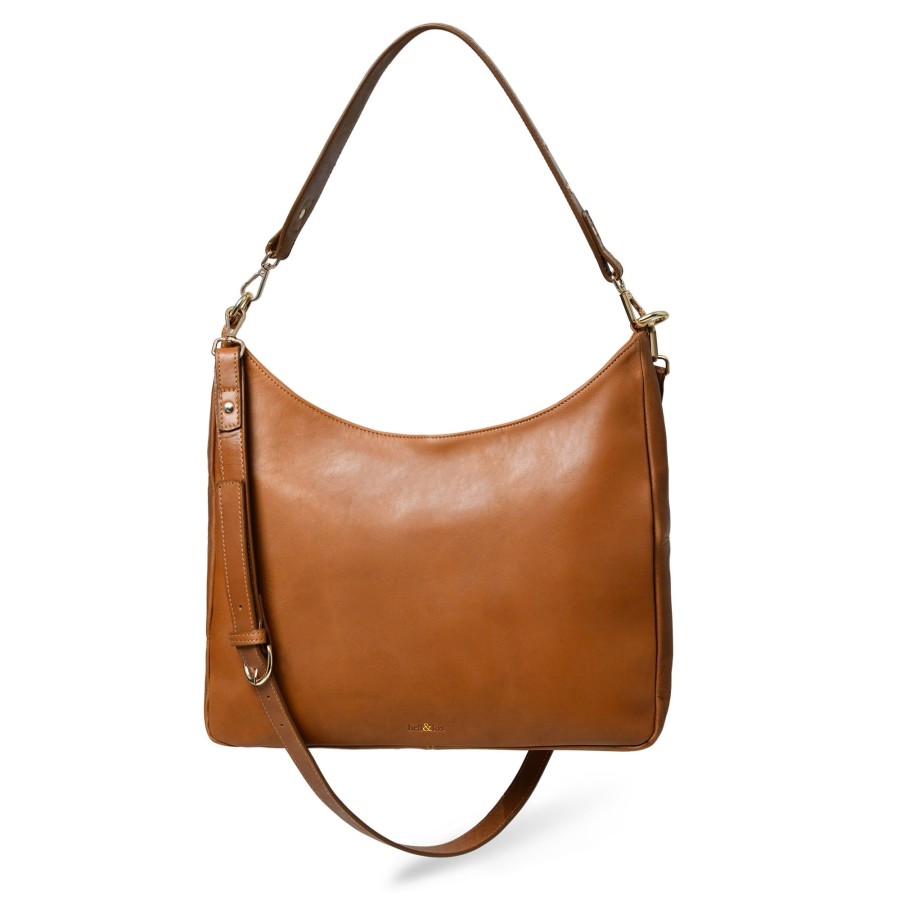 Handbags Bell & Fox | Asam Hobo Crossbody Bag - Caramel