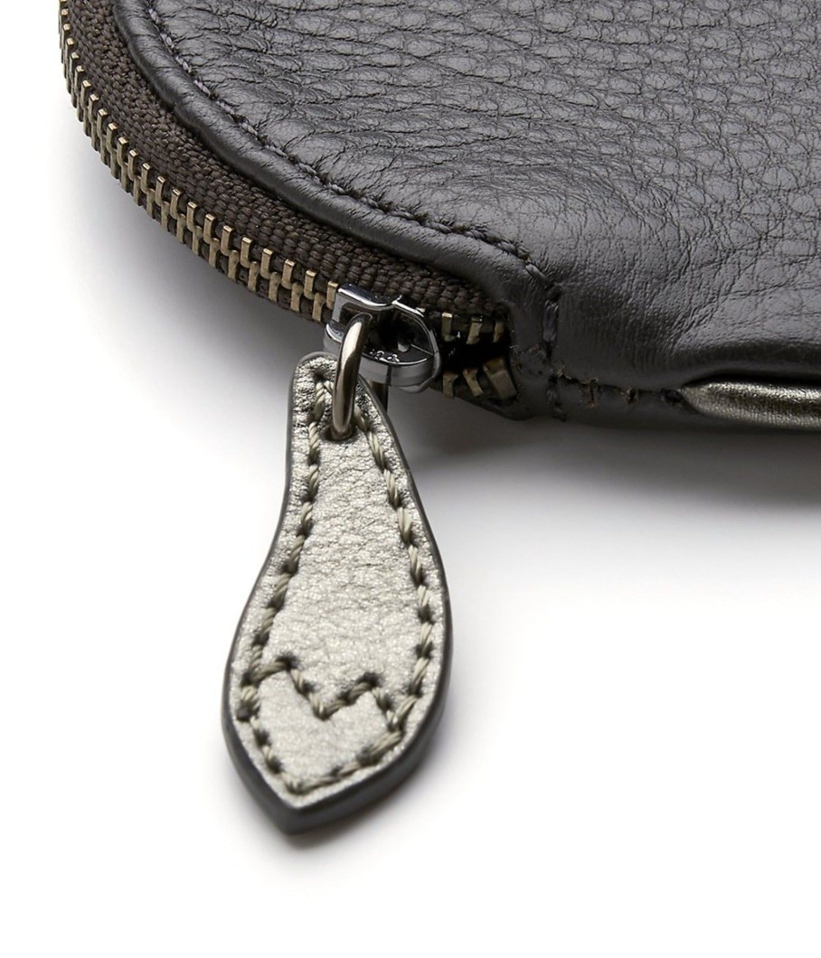 Accessories Bell & Fox | Mae Coin Purse - Mole With Nickel Metallic