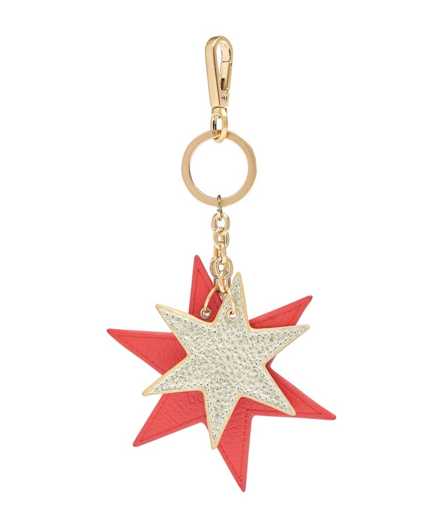 Accessories Bell & Fox | Asta Star Keyring - Poppy And Gold