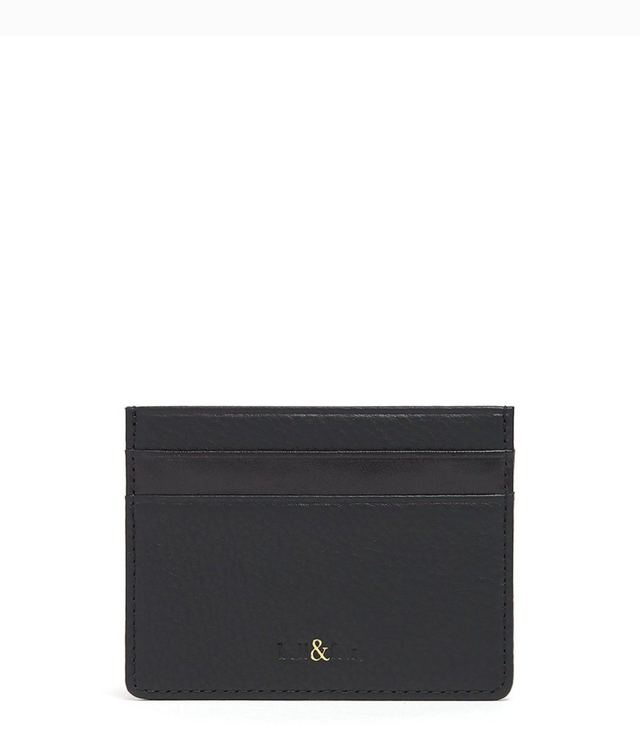 Accessories Bell & Fox | Rumi Card Holder - Black With Metallic