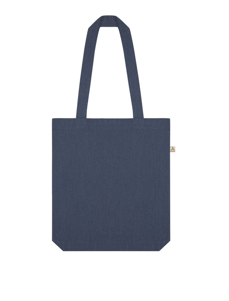 Handbags Bell & Fox | 100% Recycled Fabric Tote Bag - 'Denim' Blue