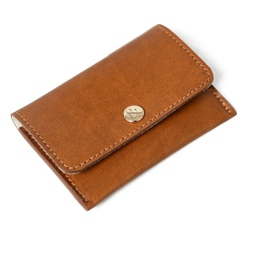 Accessories Bell & Fox | Ellie Popper Card Holder Purse - Caramel