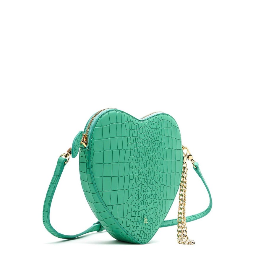 Handbags Bell & Fox | Amour Cross Body Bag / Wristlet Clutch - Mint