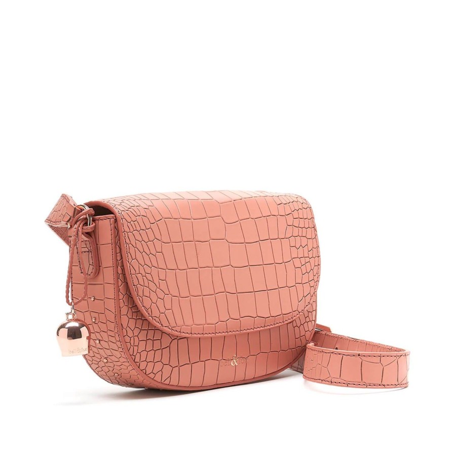 Handbags Bell & Fox | Callie Mini Saddle Cross Body Bag - Terracotta