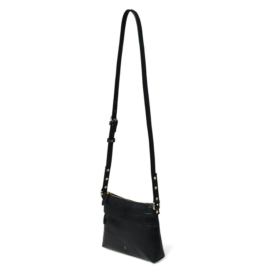 Handbags Bell & Fox | Shyla Crossbody Bag - Black