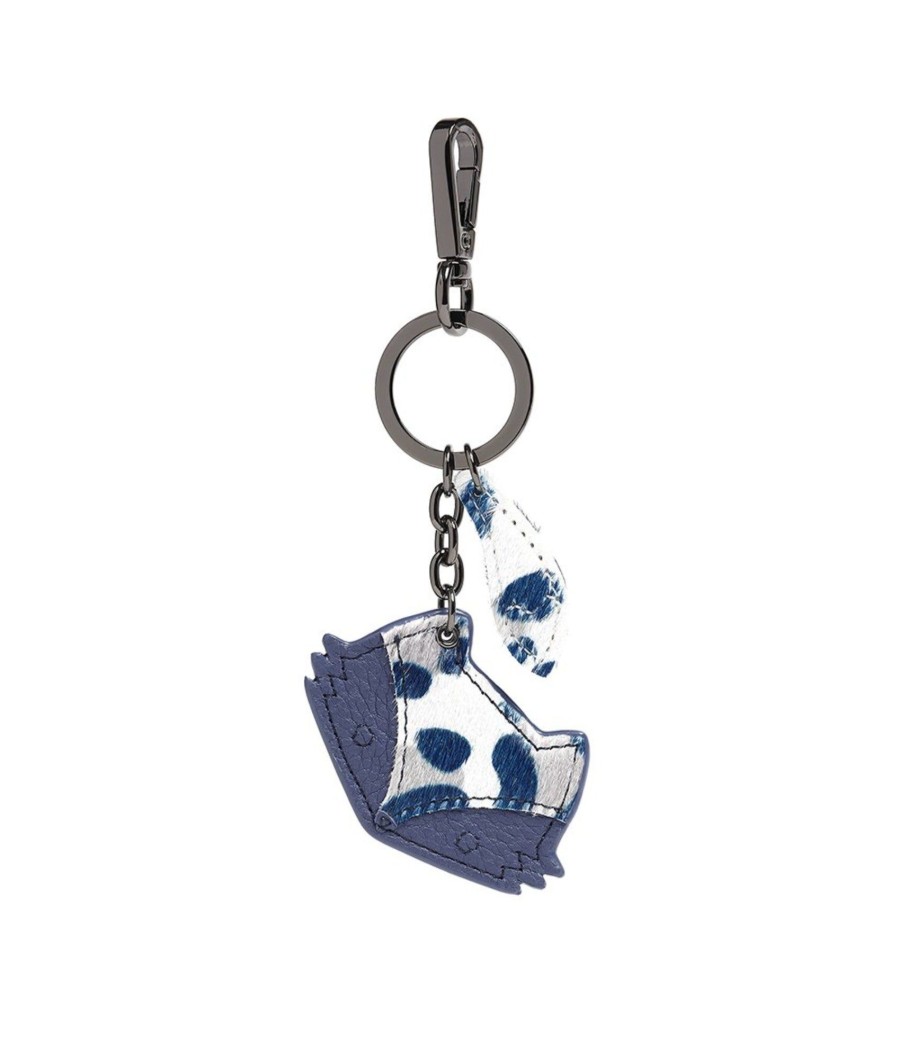 Accessories Bell & Fox | Cub Fox Keyring - Lupine Blue Leopard