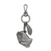 Accessories Bell & Fox | Cub Fox Keyring - Nickel Metallic