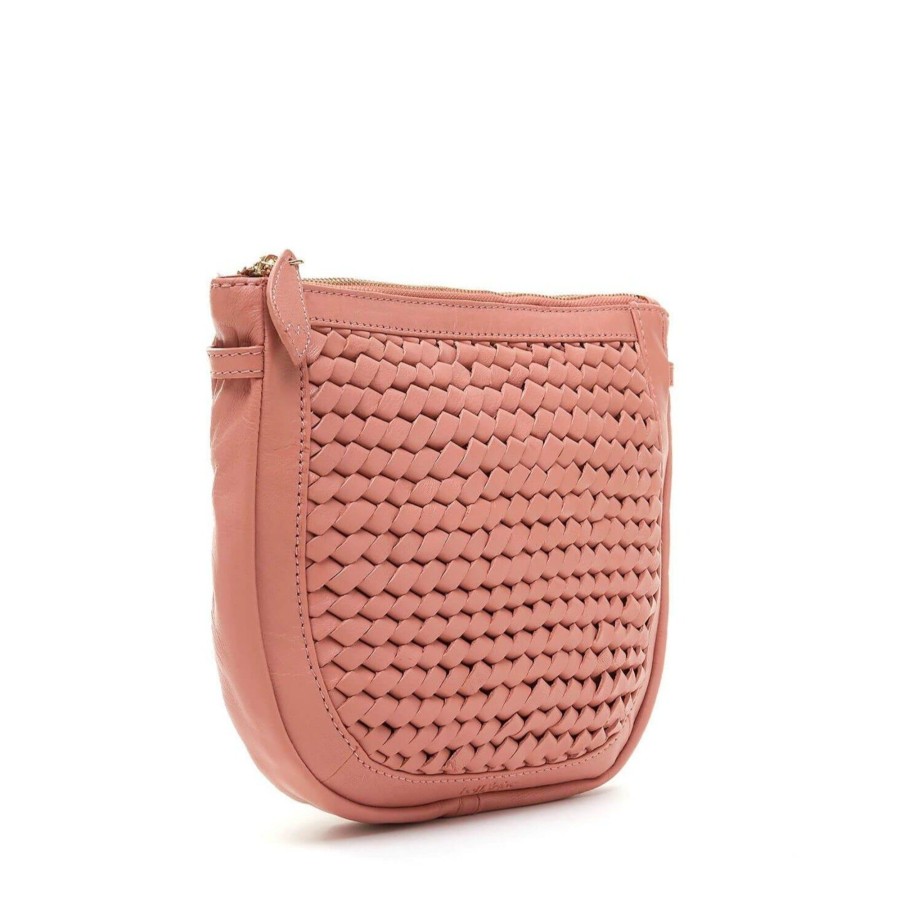 Handbags Bell & Fox | Caro Woven Cross Body Bag - Terracotta