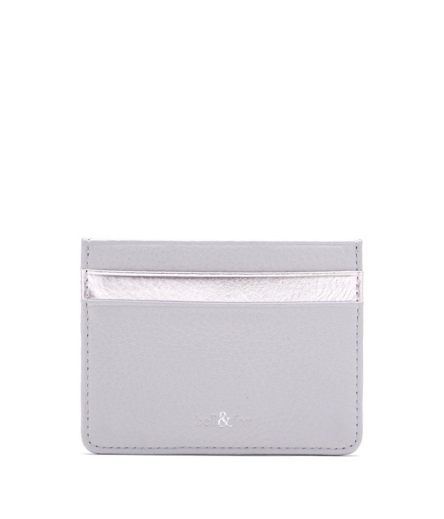 Accessories Bell & Fox | Rumi Card Holder - Lavender Grey With Metallic