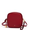 Handbags Bell & Fox | Marlo Mini Cross Body Bag / Wristlet Clutch - Cherry Red With Metallic