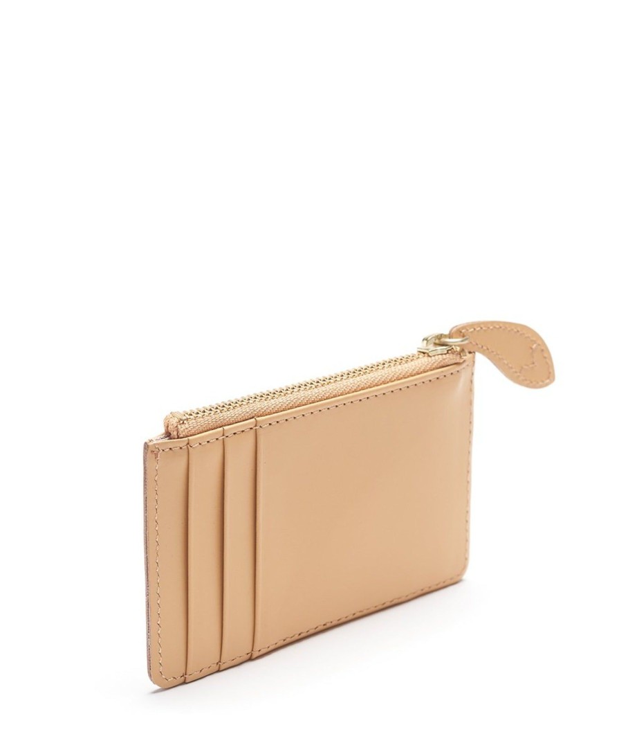 Accessories Bell & Fox | Lia Leather Card Holder - Natural Veg Leather