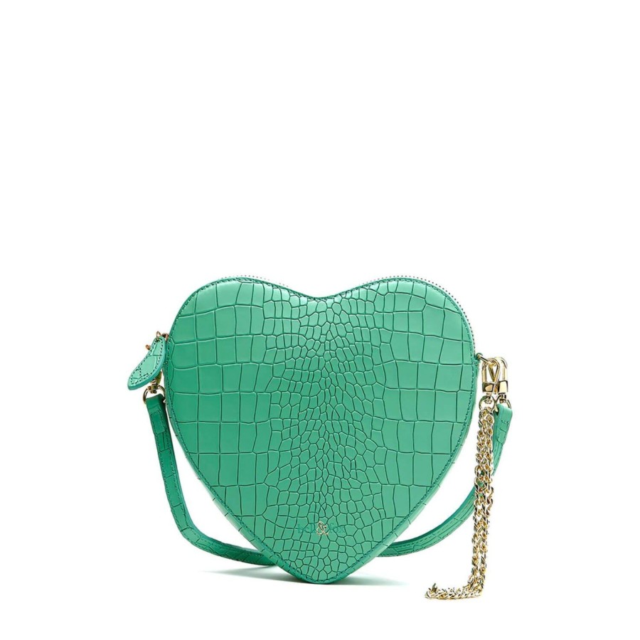 Handbags Bell & Fox | Amour Cross Body Bag / Wristlet Clutch - Mint