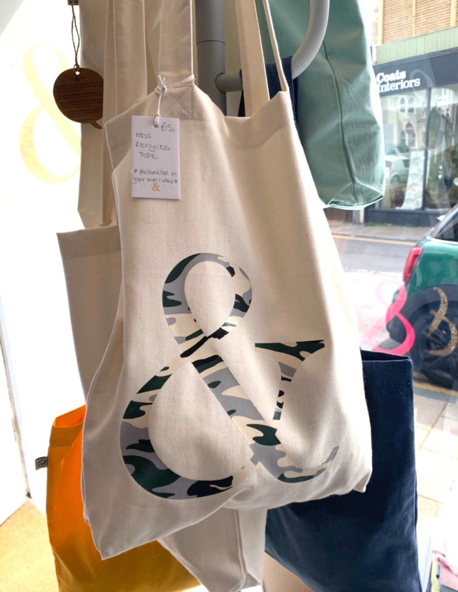 Handbags Bell & Fox | 100% Recycled Fabric Tote Bag - Natural