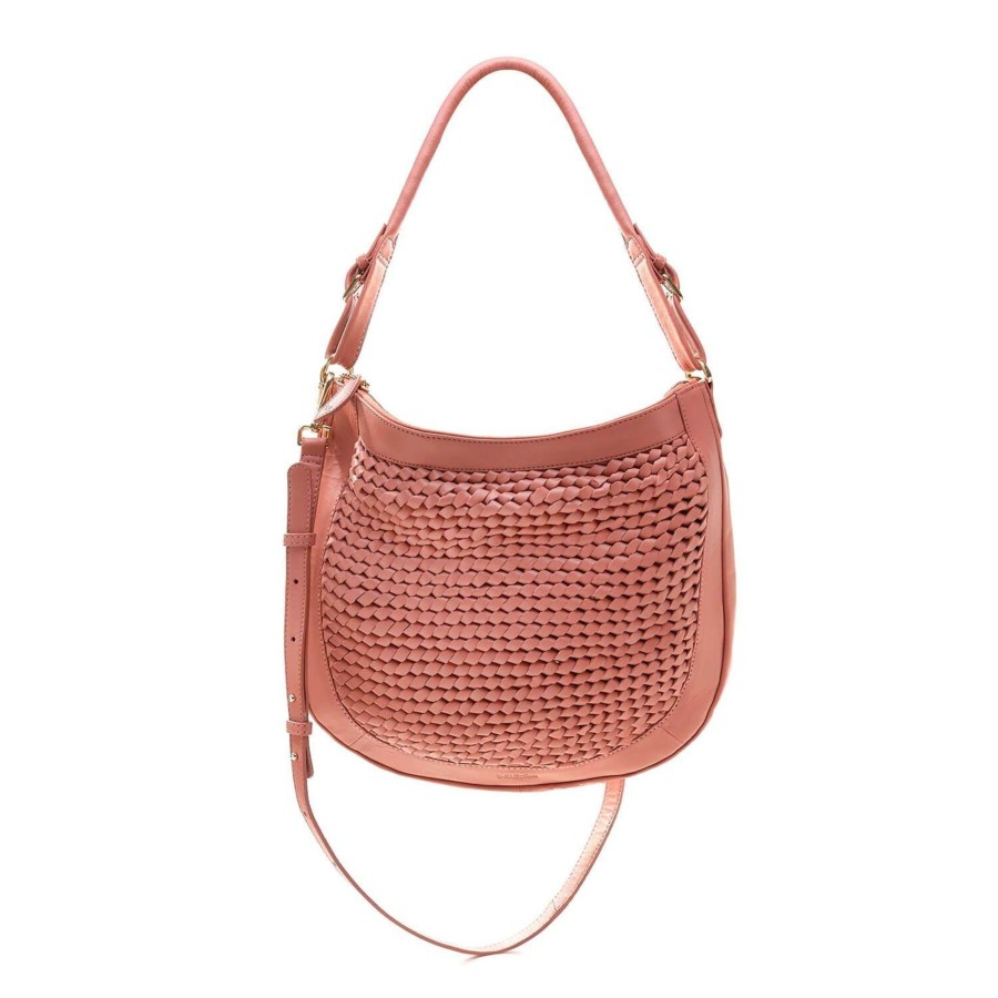 Handbags Bell & Fox | Cassia Hobo Cross Body Bag - Terracotta