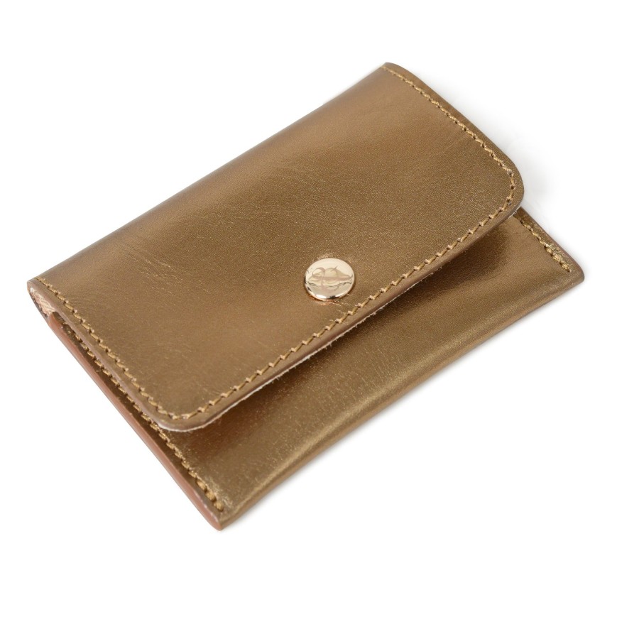 Accessories Bell & Fox | Ellie Popper Card Holder Purse - Bronze