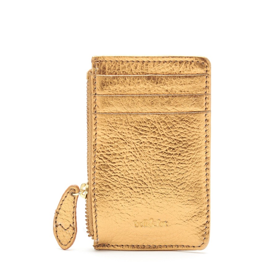 Accessories Bell & Fox | Lia Leather Card Holder - Bronze