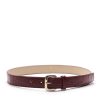 Accessories Bell & Fox | Erin Leather Belt - Garnet Croc