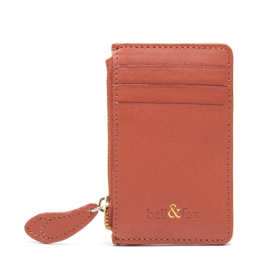 Accessories Bell & Fox | Lia Leather Card Holder - Tan