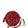 Handbags Bell & Fox | Mimi Mini Wristlet Clutch - Cherry 'Pony'