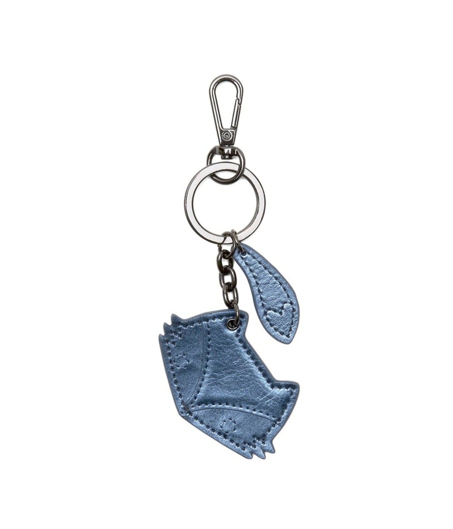 Accessories Bell & Fox | Cub Fox Keyring - Nightshade Metallic