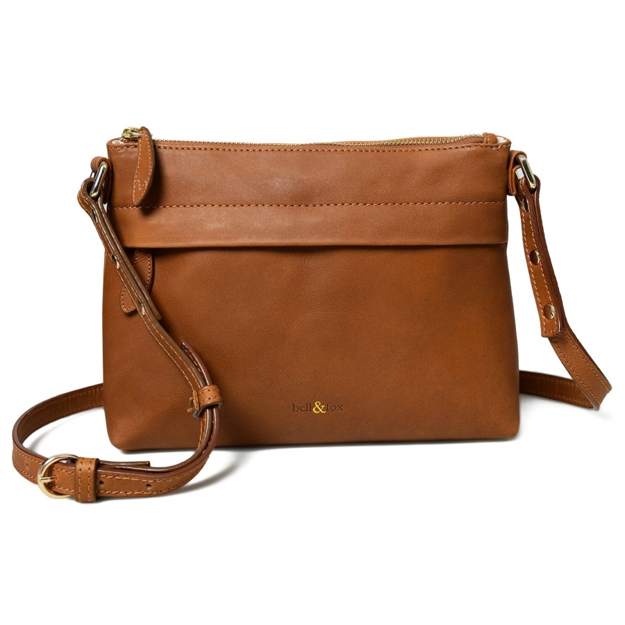 Handbags Bell & Fox | Shyla Crossbody Bag - Caramel