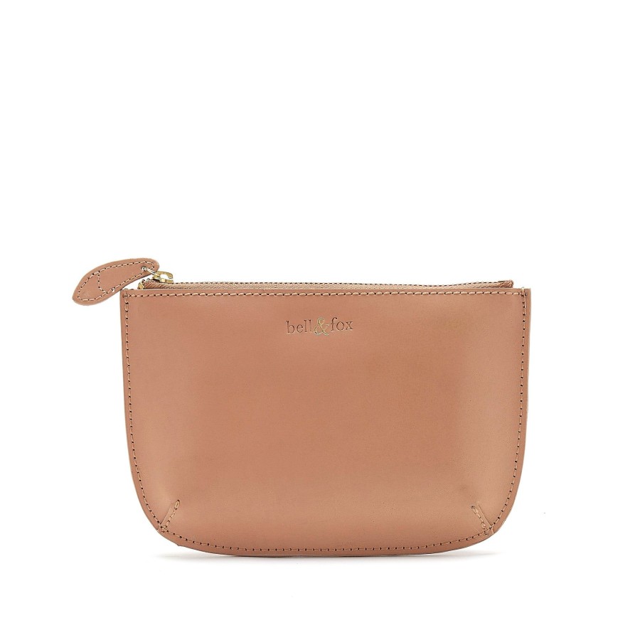 Accessories Bell & Fox | Fayette Leather Pouch - Tan Leather