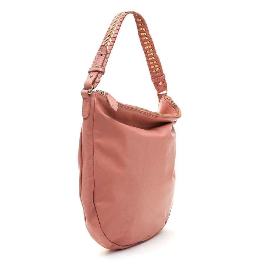 Handbags Bell & Fox | Cate Hobo Cross Body Bag - Terracotta