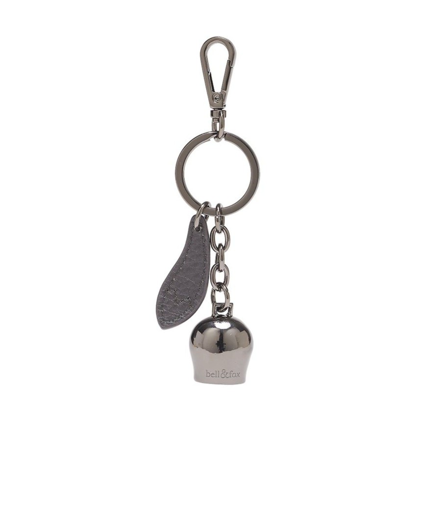 Accessories Bell & Fox | Belle Keyring - Gunmetal & Mole