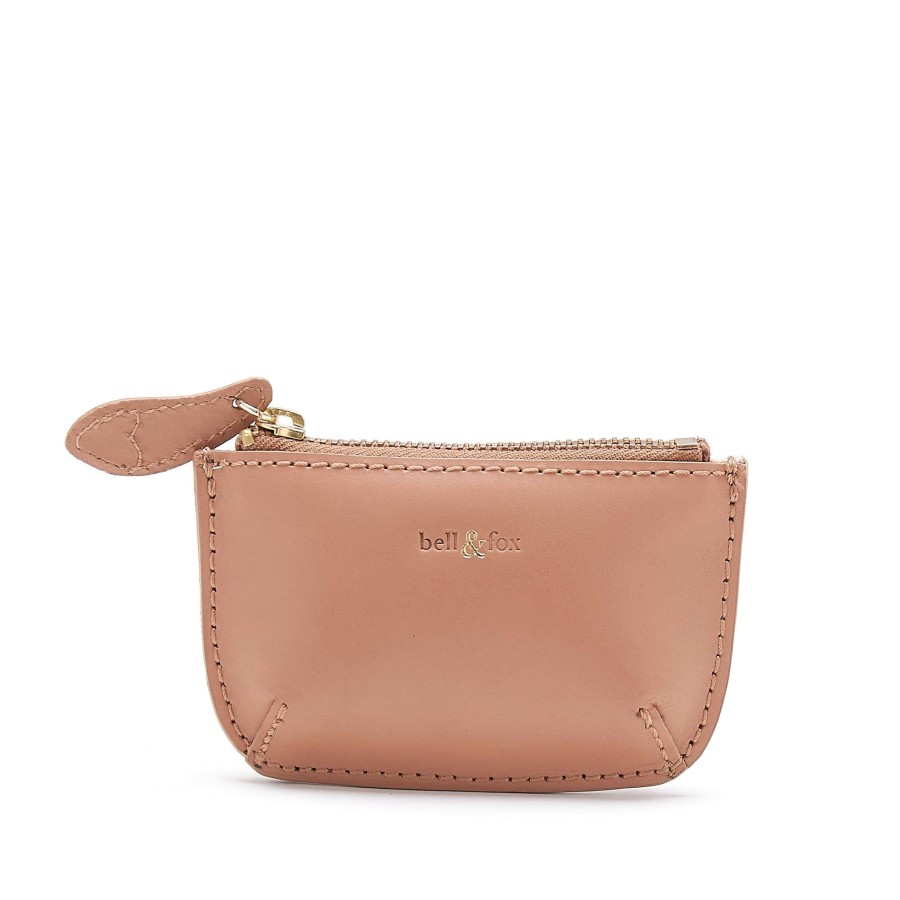 Accessories Bell & Fox | Mini Faye Leather Purse - Tan Leather